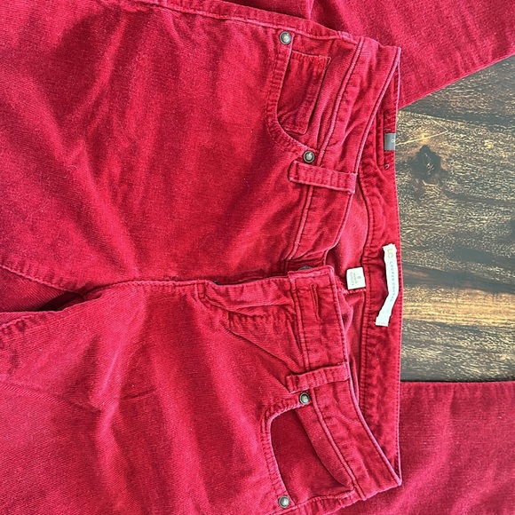 NWOT Beautiful red Lauren Conrad corduroy skinny’s! ✨ - Picture 2 of 4